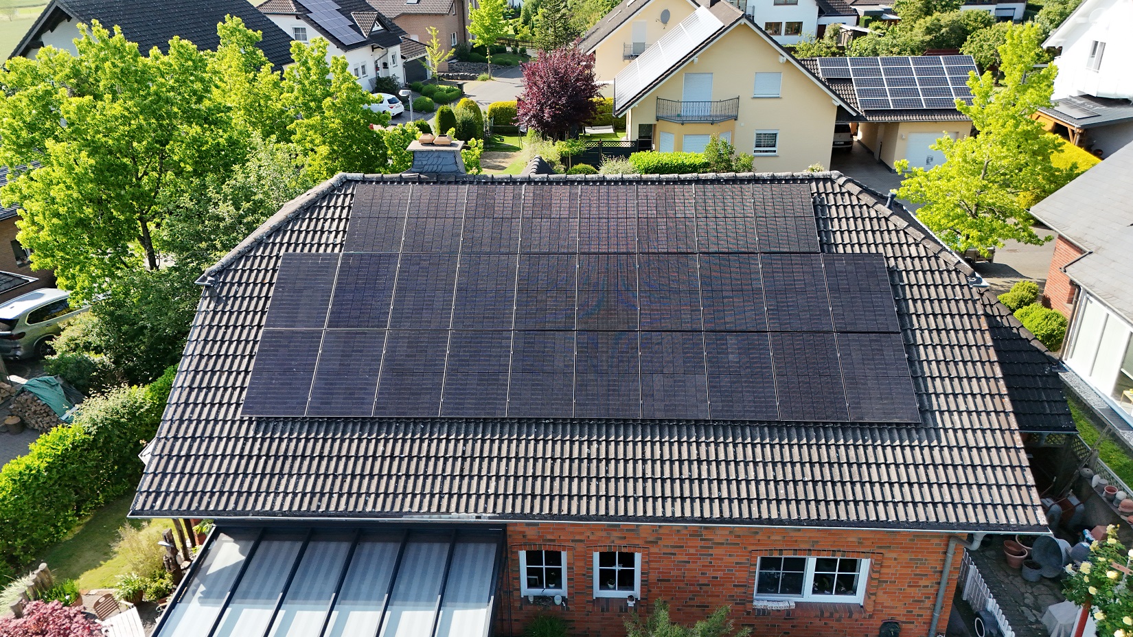 Photovoltaikanlage in Region Mosel